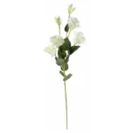 Elegant Artificial White Wild Rose Stem - 80cm, 6 Silk Flowers for Home Decor & Arrangements - Image 2