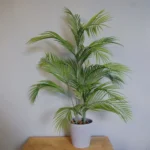 Artificial Palm Tree in Decorative Planter 90cm - Realistic & Low Maintenance Indoor Decor