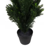 90cm Artificial UV-Protected Cedar Topiary Tree - Realistic Outdoor & Indoor Plant - Image 2