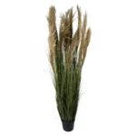 Artificial Pampas Grass Plant - Lush 6FT Faux Decor | Realistic & Natural-Looking | Perfect for Home & Office Decoration