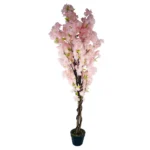 Premium Quality Artificial Pink Blossom Tree - Highly Realistic 150cm Home & Office Decor