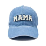 Chenille Letter MAMA Cap - Trendy & Comfortable Headwear for Stylish Mamas