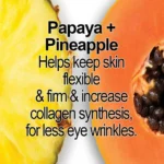Renewing Organic Face Mask For Glowing Skin with Alpha Hydroxy Acid - Hydrating & Exfoliating - Image 3