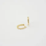 Elegant Hoop Pearl Earrings - Timeless Jewelry for Every Occasion