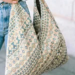 Maren Print Canvas Tote Bag - Stylish Animal Print, Durable PU Leather & Roomy Interior