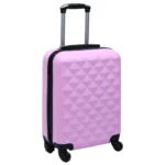 vidaXL Hardcase Trolley Set 2 pcs - Stylish Pink ABS Luggage for Travel - Image 17