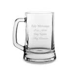 Personalized Engraved Beer Tankard - Custom Message | Perfect Gift for Beer Lovers