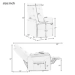 Power Lift Chair for Elderly with Adjustable Massage Function Recliner Chair for Living Room - Ultimate Comfort & Support - Image 14