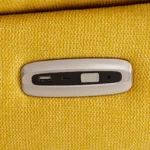 270 Degree Swivel Power Recliner with Bluetooth, Voice Control, USB Ports & Hidden Storage - Yellow - Image 46