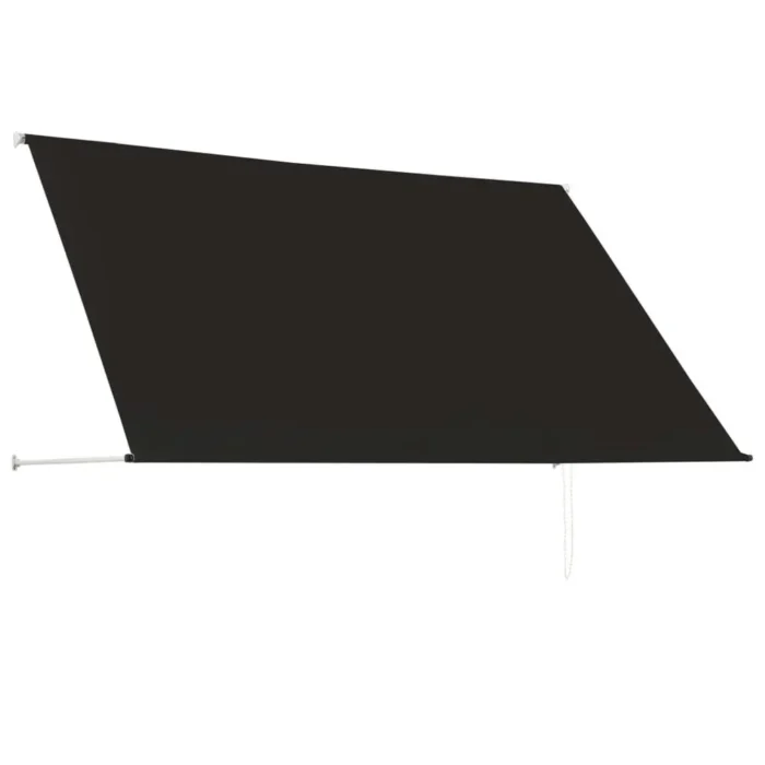 Premium Retractable Awning 98.4" x 59.1" Anthracite - UV & Weather Resistant, Adjustable Height & Angle, Durable Steel Frame - Image 3