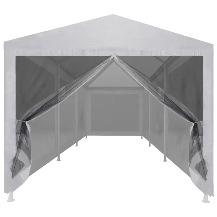 Premium 29.5' x 9.8' Outdoor Party Tent with 8 Mesh Sidewalls - Durable, Weather-Resistant Canopy for Weddings, BBQs, Festivals - Image 2