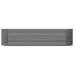 Durable Garden Raised Bed - Powder-coated Steel, Weather-resistant Planter Box for Vegetables, Herbs & Flowers - Image 2
