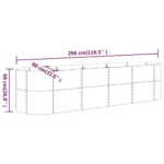 Durable Garden Raised Bed - Powder-coated Steel, Weather-resistant Planter Box for Vegetables, Herbs & Flowers - Image 5