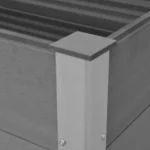 Garden Raised Bed WPC 59.1"x39.4"x21.3" Gray - Durable & Weather Resistant | Perfect for Outdoor Gardening - Image 5