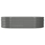 Durable Garden Raised Bed - Powder-coated Steel | 59.8"x31.5"x14.2" Gray | Ideal for Plants & Vegetables - Image 2