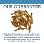 Country Living Chicken Feet Dog Treats - All-Natural, Crunchy & Nutritious Snacks, Joint Support, High Protein & Glucosamine, 20-Pack - Image 8