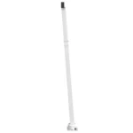 Premium White Iron Awning Post Set (177.2" x 96.5") - Ideal for Terrace, Balcony, Garden Shade - Image 3