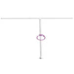 Premium White Iron Awning Post Set (177.2" x 96.5") - Ideal for Terrace, Balcony, Garden Shade - Image 5