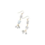 Elegant Carmel By The Sea Moonstone Earrings Hypoallergenic Gold Dangle