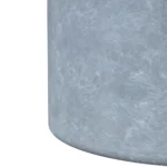Elegant Poly Stone Cylindrical Planter - Aged Concrete, 24" Diameter, 26" High - Durable & Weather-Resistant Planter with Drainage Holes - Image 3