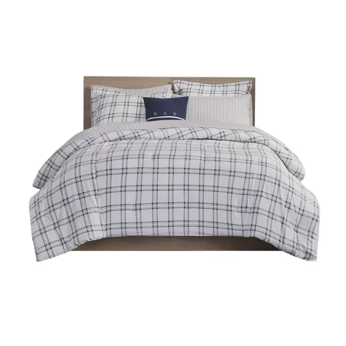 Madison Park Essentials Patrick Reversible 8 Piece Comforter Set - Hypoallergenic, Anti-Microbial, OEKO-TEX Certified - Image 19