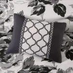 Luxurious Intelligent Design Dorsey Floral Print Comforter Set - Ultra Soft, Hypoallergenic, Machine Washable - Image 15