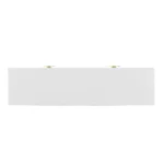 Stylish Four-Door Metal Handle Storage Cabinet with Adjustable Shelves | Perfect for Study & Living Room - Image 7