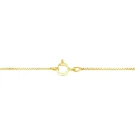 10K Yellow Gold Diamond Cross Pendant Necklace with Box Chain - 1.0 Cttw Round Brilliant Cut, 18" - Image 4