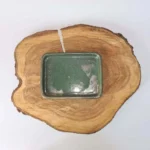 20cm Green Glazed Rectangular Drip Tray | Perfect for Indoor & Outdoor Pots