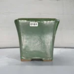 Elegant 15cm Glazed Bonsai Pot | Cascade Design | Perfect for Bonsai Enthusiasts