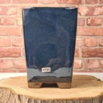 Stunning 13cm Glazed Cascade Bonsai Pot - 13cm x 19cm - Vibrant Blue for Elegant Bonsai Display