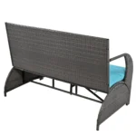 Premium Outdoor Loveseat - Convertible to Four Seats and a Table for Gardens and Lawns - Image 10