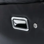 2 Seater Home Theater Recliner Chair with LED Lights, Cup Holders & Storage - Manual Recline, Black - Image 30