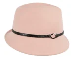 Max Alexande Beige Felt Trilby Hat - Pure Wool, Classic Style & Elegant Craftsmanship - Image 4