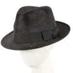 Stylish Black Summer Fedora Hat - Classic & Breezable, Designed in Australia