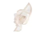 Elegant Cream Racing Fascinator by Fillies Collection S107 - Perfect for Melbourne Cup, Ascot & Kentucky Derby - Image 3