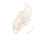 Elegant Cream Racing Fascinator by Fillies Collection S107 - Perfect for Melbourne Cup, Ascot & Kentucky Derby - Image 6