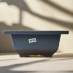 Square Plastic Bonsai Training Pot Durable and Elegant, 17cm x 8cm, Ideal for All Bonsai Types