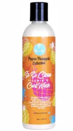Curls Poppin Pineapple So So Clean Vitamin C Curl Wash 236 ml | Hydrate & Cleanse with Vitamins A, B1, B6 & C - Image 4