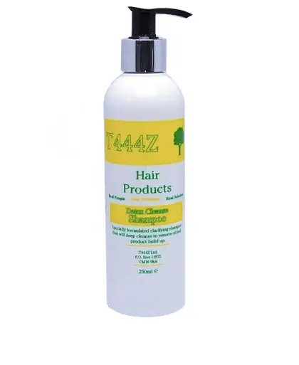 39014408_large.webp T444Z Detox Cleanse Shampoo 250ml - Deep Cleansing & Revitalizing Formula Safe for All Hair Types - Image 1