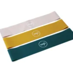 Pack of Three Loop Resistance Bands - Strengthen & Tone Your Muscles | Ideal for Yoga, Pilates, Gym & Rehabilitation