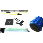Complete Workout Kit: Strength, Cardio & Recovery Essentials with Portable Bar, Resistance Bands & Mini Foam Roller