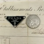 Luxury Designer Black Triangle Shaped Zipper Pull with Silvertone Metal - 28mm - Image 2