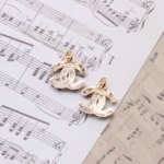 Elegant Designer Zipper Pull Set - Mini Pearl & Goldtone - Pack of 2 - Perfect for Bags & Clothing - Image 4