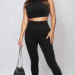 Braylee High Waisted Wide Band Leggings - Ultimate Comfort & Style | Ideal for Yoga, Workouts & Everyday Wear