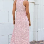 Grace Pocketed Sleeveless Maxi Dress - Leopard Print | Lightweight & Breathable Summer Dress