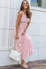 Grace Pocketed Sleeveless Maxi Dress - Leopard Print | Lightweight & Breathable Summer Dress - Image 4