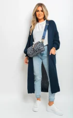 Alice Chunky Knitted Balloon Sleeve Long Maxi Cardigan - Cozy & Stylish Women's Sweater | Elegant Knitwear - Image 16