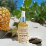 Organic DHA FREE Self Tan Drops for Face & Body 1 oz. - Natural, Nourishing Tan - Image 5