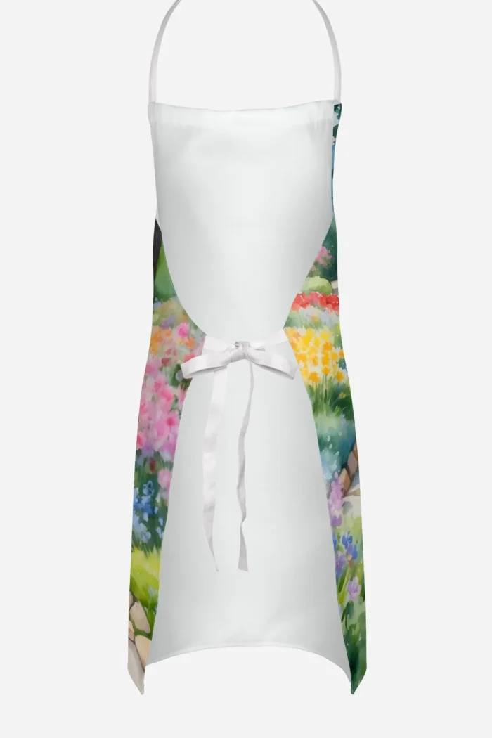 Akita Spring Garden Apron - Vibrant, Durable, and Versatile Apron for Cooking, Baking, Grilling, and More - Image 4